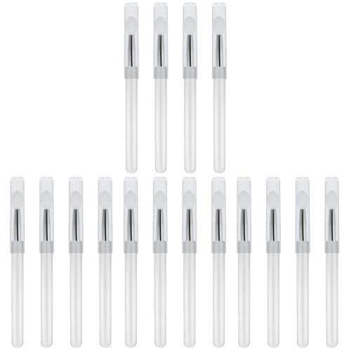 16Pz Silicone Trasparenti Con Coperchio Per Labbra E Ombretti 1