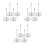 12Pcs Adjustable Silver Receipt Holder Spike for Kitchen and Desk Use 5