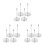 12Pcs Adjustable Silver Receipt Holder Spike for Kitchen and Desk Use 6