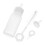 3Set Bottiglie Nutrizione Per Cuccioli Gattini in Silicone Trasparente 3