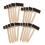 80Pz Mini Lavagne Nere Con Base Legno Per Note E 1