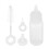 3Set Bottiglie Nutrizione Per Cuccioli Gattini in Silicone Trasparente 2