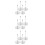 12Pcs Adjustable Silver Receipt Holder Spike for Kitchen and Desk Use 9