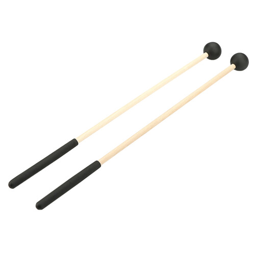 10Pz Mallet in Gomma E Legno Per Drum Kit E Strumenti A Percussione 1