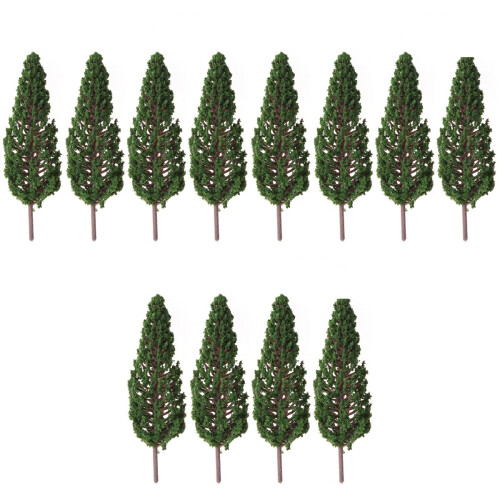 30Ud Árboles Mini De Plástico Para Layout Y Escenarios 1