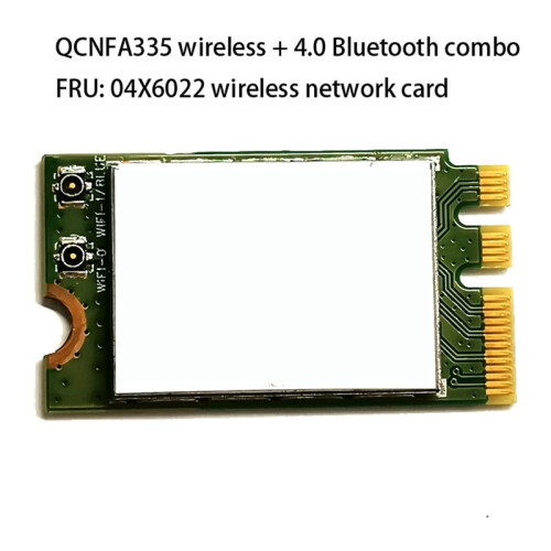 10X QCNFA335 Wireless Network Card, NGFF M2 Interface 4.0  Wireless Network Card Support System Win7/Win8/Win10 1