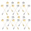 80Pz Rotonde Colorate Per E Abbigliamento Business 2