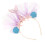 3Pz Cerchietti Per Decorativi Tulle E Glitter Per Eventi 11