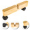 6Pz Clip Divisoria Multiuso Base Robusta in Legno E Beige 5