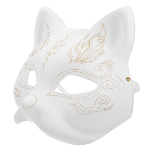 2Pz Maschere in Carta Per Masquerade E Decorazioni DIY 1