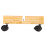 6Pz Clip Divisoria Multiuso Base Robusta in Legno E Beige 2