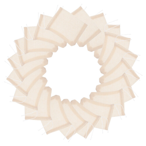 240Pz Sacchetti Beige Cotone Multiuso Per Cucina Erbe