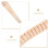 6Pz in Legno Flessibile Khaki Per Casa E Halloween 6