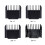Electric Clipper Accessories,8Pcs Cut Clipper Limit Comb Guide Attachment Size Barber Replacement(1mm,1mm,2mm,3mm) 5