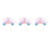 3Pz Cerchietti Per Decorativi Tulle E Glitter Per Eventi 5