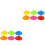 12Pcs Silicone Egg Cups Assorted Colors Food Grade Kitchen Egg Holders 3