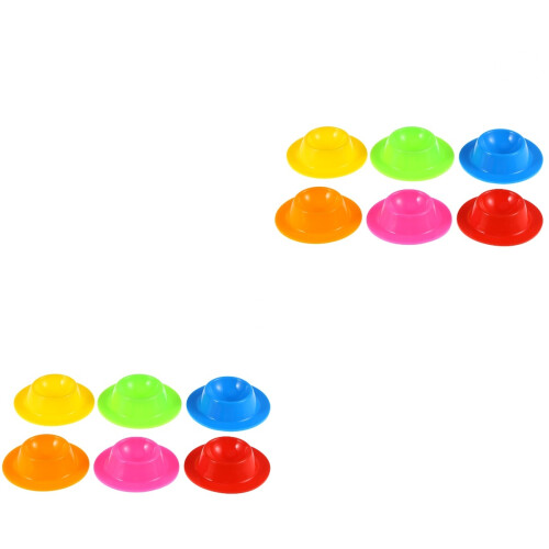 12Pcs Silicone Egg Cups Assorted Colors Food Grade Kitchen Egg Holders 2