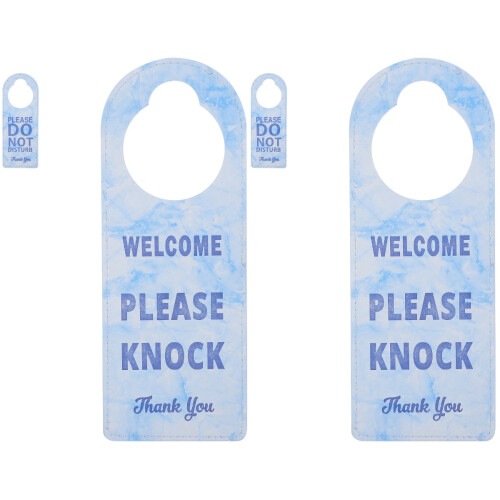 2Pz Porta Lati Pelle Azzurro Hotel 2