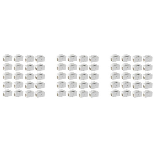 Ethernet  Coupler, 60Pack Cat6 RJ45  Jack Inline Female Connectors