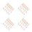 240Pz Sacchetti Beige Cotone Multiuso Per Cucina Erbe 8