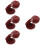 8Pcs Small Wooden Castanets Percussion Instruments for Kids Playing 7