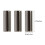 120Pz Componenti Metallo Nero Per Decorazioni Cordoni Macramè DIY 10