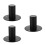 3Ud Soporte De Hierro Negro Base Estable Y Resistente 4