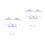 6Pz Ocean Bambina Argento Tiara Decorativa Per Feste 2