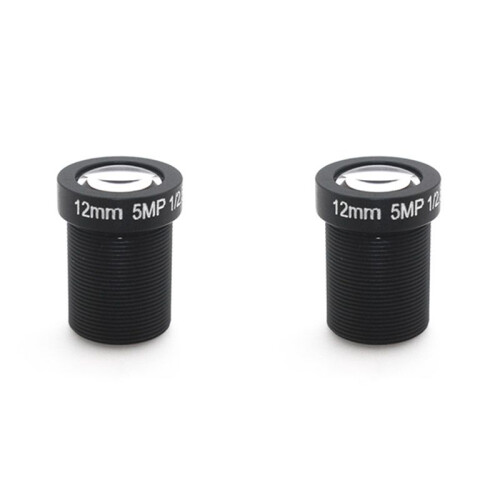5X Single Board Camera Lens 12mm 5MP HD Network Camera Lens CCTV LENS Camera Accessories