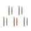 10Pz in Legno Marrone Per E Pasta Utensili Bambini 6