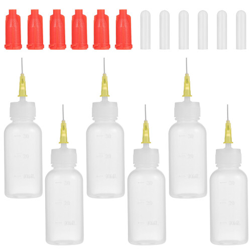 30Set Borracce Per Colla Con Punta Ago E Tappo Protettivo Colorate 2