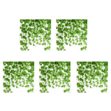 60 Pcs 7.5Ft Artificial Maple Leaves Hanging Vines, Fake Ivy Garland Hanging Plants for Garden Wedding Party Decorations