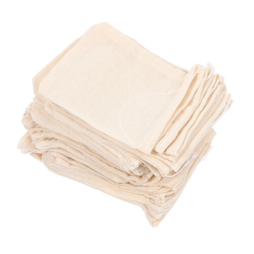 240Pz Sacchetti Beige Cotone Multiuso Per Cucina Erbe 1