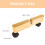 6Pz Clip Divisoria Multiuso Base Robusta in Legno E Beige 4