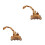2Pz Escavatore in Legno E Decorativo Per Bambini 8