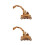 2Pz Escavatore in Legno E Decorativo Per Bambini 7