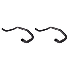 2X FMFXTR Bike Bullhorn Handlebar Aluminum Alloy 25.4mm 390mm Bicycle Handlebar for Fixed Gear Bike Road Bike