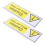 10Pz Sticker Sicurezza PP Auto Adesivi Resistenti 1