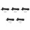 5X Car Cooling System Connector for  X1 X3 X4 X5 E70N E71 E84 E90N E91N 11127810707 1
