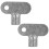 8Pz Chiavi in Zinco Silver Per Idraulica 3