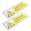 10Pz Sticker Sicurezza PP Auto Adesivi Resistenti 2