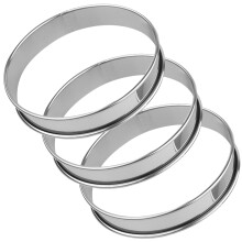 6Szt Solidne Pierścienie Do Pizza Saucing Ring Łatwe W Czyszczeniu