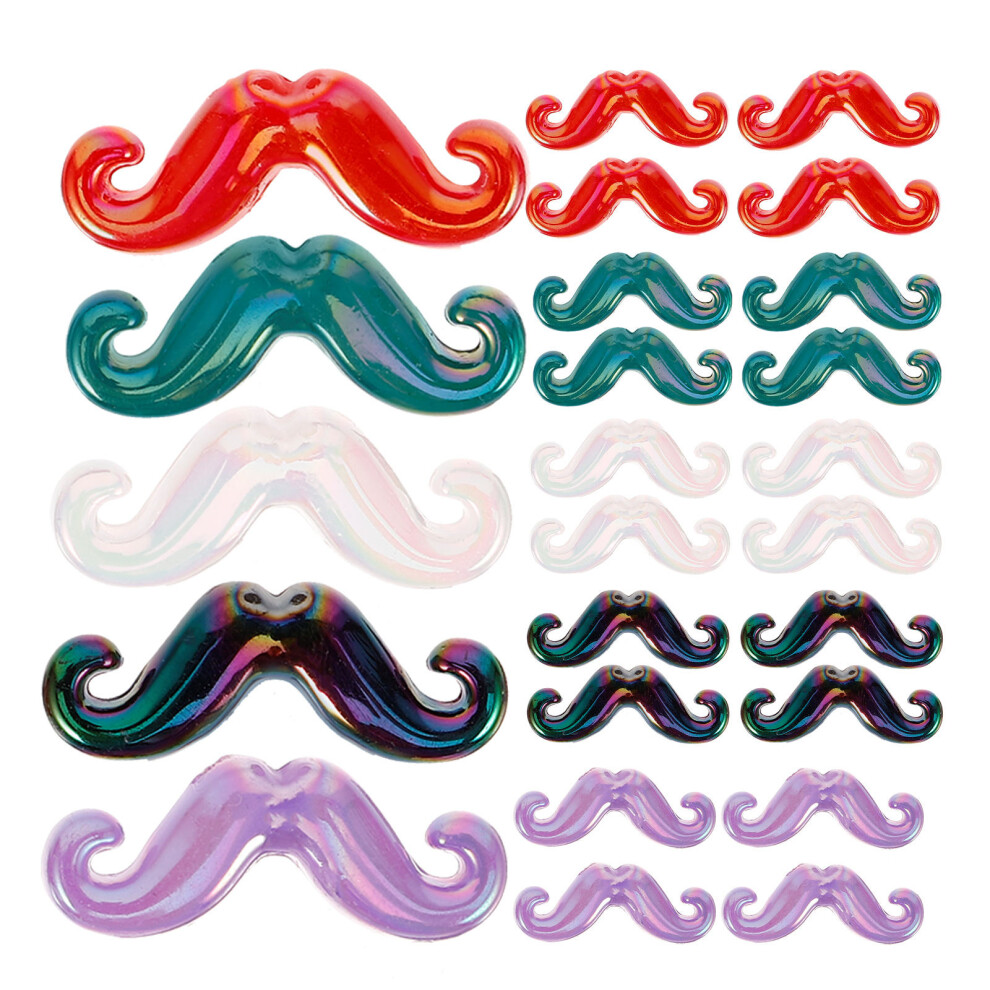 100Szt TrwałE Koraliki Akrylowe Diy Z Otworem Do Robienia Dekoracji-image