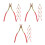 15Pcs Multi Functional Stainless Steel Nutcracker Chestnut Opener Clip 8