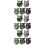 15Pz Viso Collo Ciclistica Sciarpa Multicolor Leggera 8
