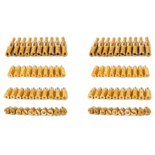 60Pcs Carburetor Main Jet and 20Pcs Slow Jets for PWK Keihin OKO CVK PWM Carbs
