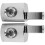 4Pares Conector De 0 Gauge Para 4 Gauge Alumínio Para 1