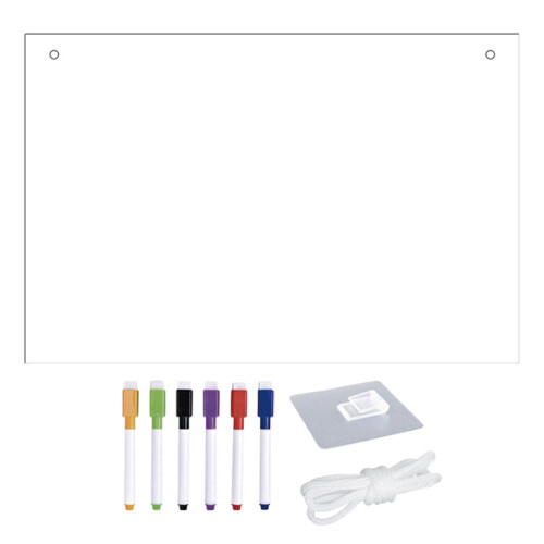 3Conjuntos Quadro Acrílico Transparente Com Superfície Apagável 2