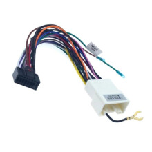 6Pc Car Stereo Radio 16PIN Adaptor Wiring Harness for Lancer-Ex ASX Power Calbe Wire Unit Harness