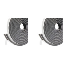 2pcs 33Ft/10M Self Adhesive Seal Strip Weatherstrip for Windows Doors Soundproofing,Windproof,0.35 Inchx0.6 Inch